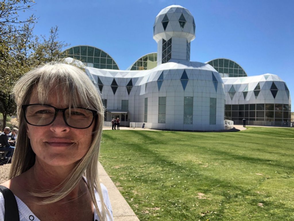 Julie at the Biosphere II