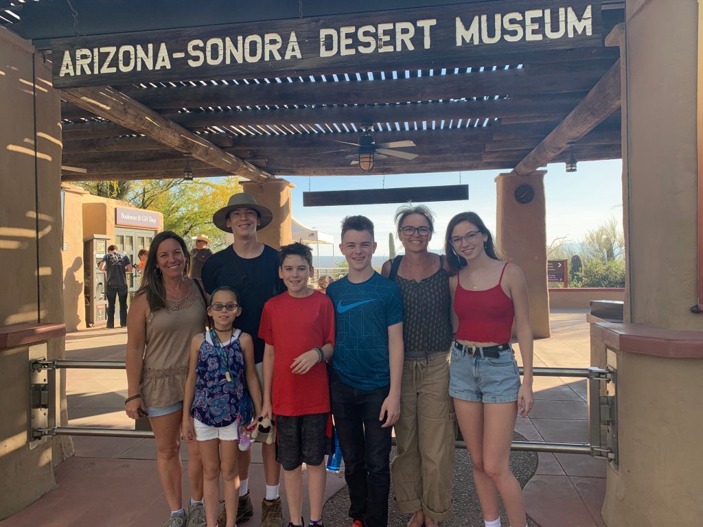 Peters and Smiths at the Sonora Desert Museum