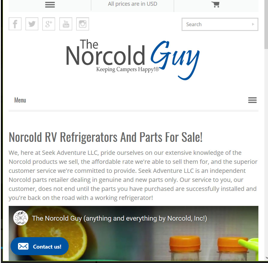 The Norcold Guy Website