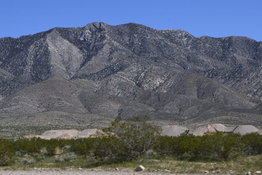 Mountains just East of Pahrump