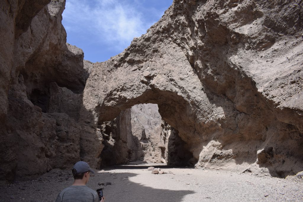 The Natural Bridge in Death Valley