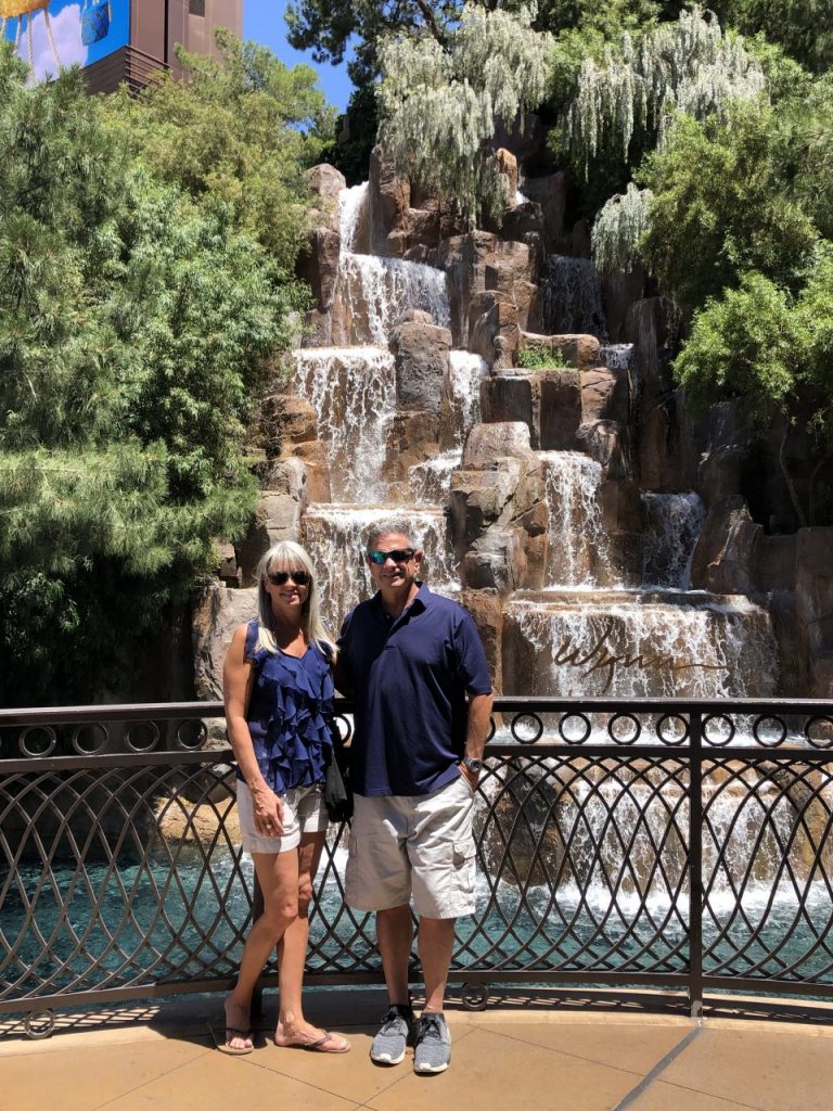 Since Julie's maiden name is Wynn, we had to get a photo at the Wynn Falls
