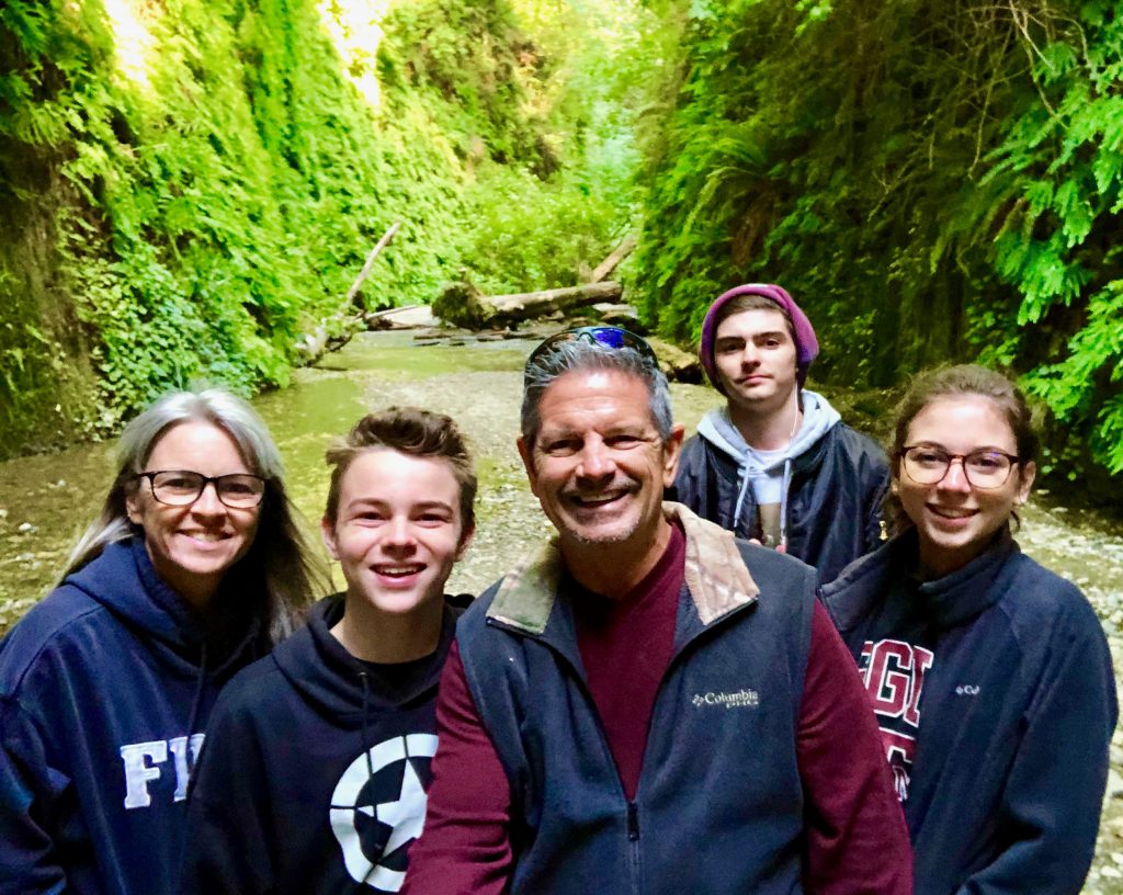 Peters at Fern Canyon