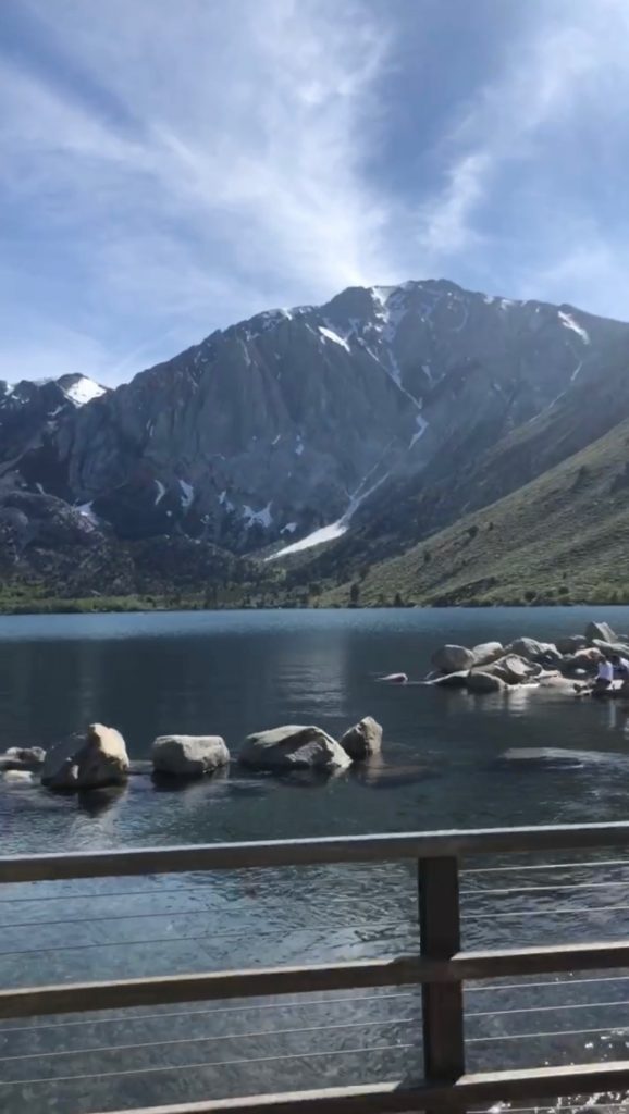 Convict Lake - where we did not get to stay