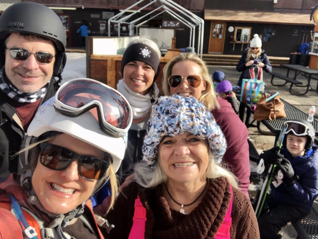 Ski Gang ready for a day on the slopes